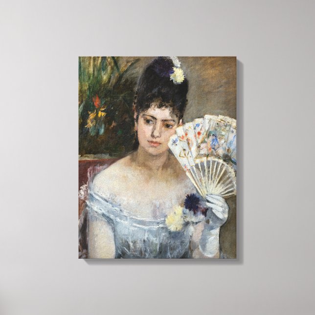 Toile Berthe Morisot - Au bal (Recto)