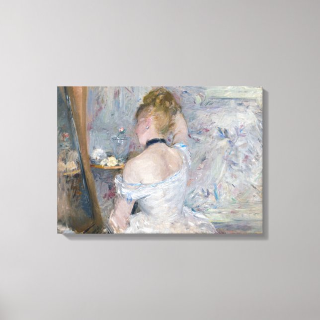Toile Berthe Morisot - Femme à sa Toilette (Recto)