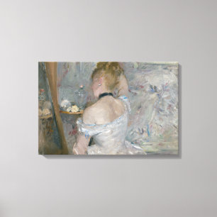 Toile Berthe Morisot - Femme à sa Toilette