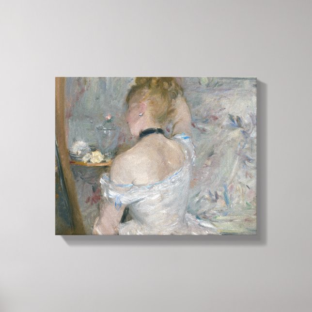 Toile Berthe Morisot - Femme à sa Toilette (Recto)