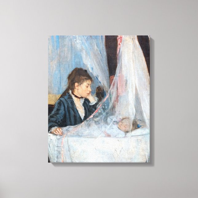 Toile Berthe Morisot - Le Berceau (Recto)