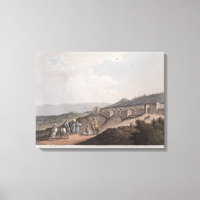 Toile Bethlehem en Palestine, View of the Principal Part (Recto)