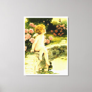 Toile BETTERFLY Bessie Pease Gutmann Art