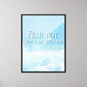 Toile Bible Verse Faith Citation murale