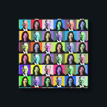 Toile Biden Harris Pop Art (36 Couleurs)<br><div class="desc">Political Pop Art Gear et Political Gifts from PolitiClothes.com & PolitiCardz.com Trouvez les cadeaux politiques et électoraux les plus uniques, y compris : T-shirts politiques, Stickers politiques, Boutons politiques, Affiches politiques, Épingles politiques, Cartes politiques, Mugs politiques, Affiches politiques, Signes politiques et plus encore! Art politique et équipement : http://www.PolitiClothes.com Cartes...</div>