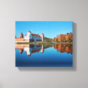 Toile Biélorussie Б л а р у с Château de Mir  de  de  de