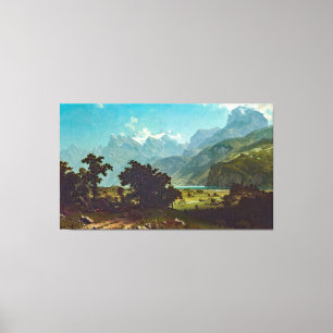 Toile Bierstadt Lake Lucerne Peinture