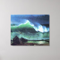 Bierstadt - Mer d'Emeraude, célèbre peinture,