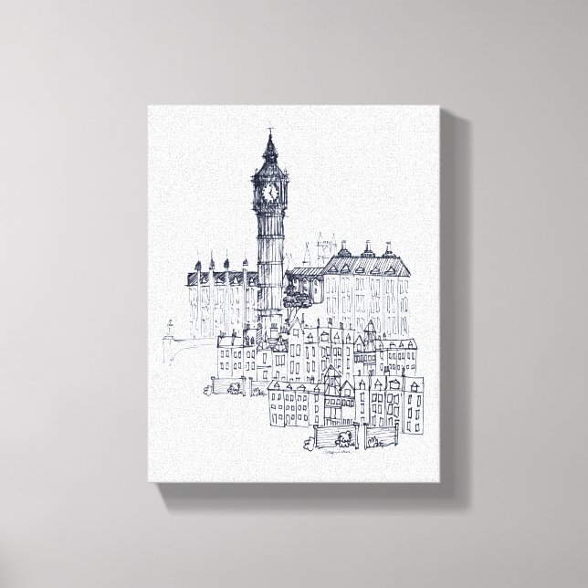 Toile Big Ben (Recto)