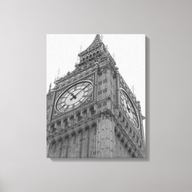 Toile Big Ben à Londres (Recto)