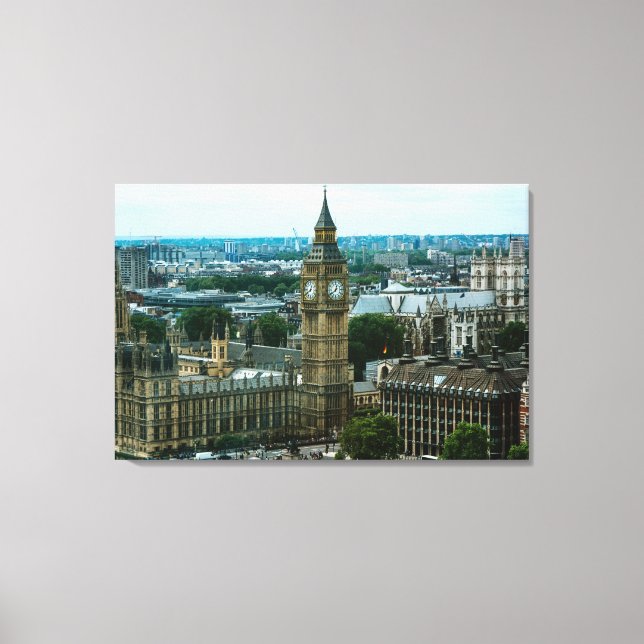 Toile Big Ben, Londres (Recto)