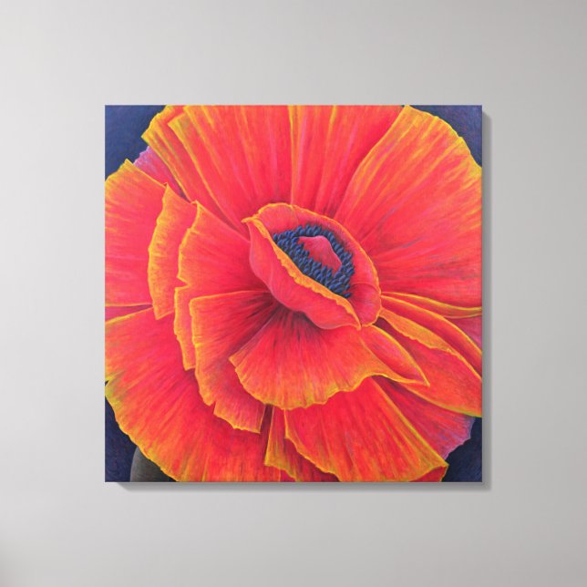 Toile Big Poppy 2003 (Recto)