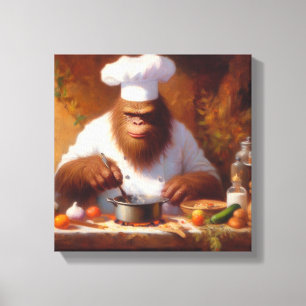 Toile Bigfoot le Chef