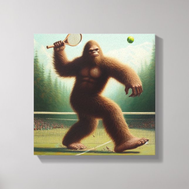 Toile Bigfoot Tennis (Recto)