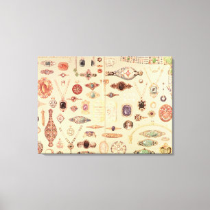 Toile Bijoux du "Catalogue Tiffany", 1890