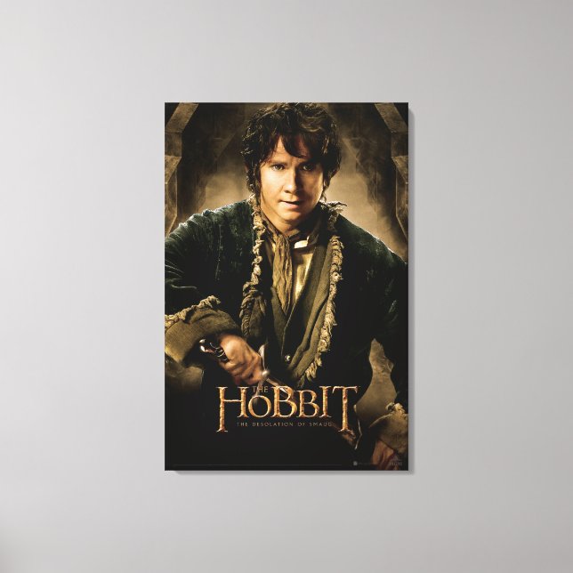 Toile BILBO BAGGINS™ Character Poster 1 (Recto)