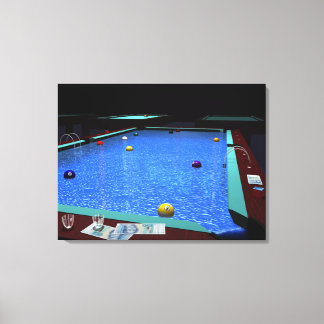 Toile Billard de piscine