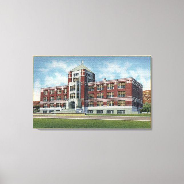 Toile Billings, Montana - Est de l'État du Montana (Recto)