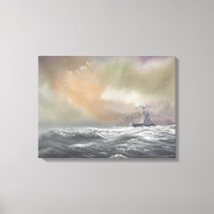 Toile Bismarck signaux Prinz Eugen 0959hrs 24 mai