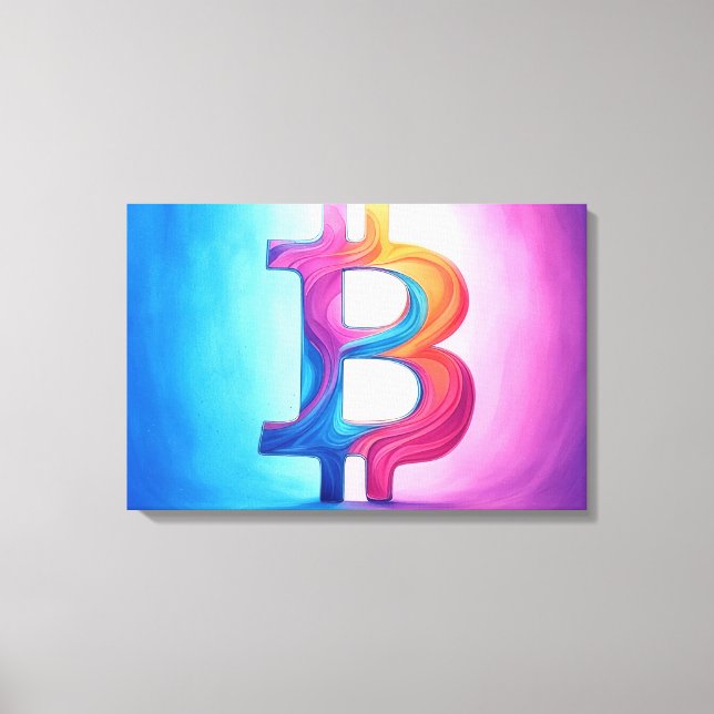 Toile Bitcoin (Recto)