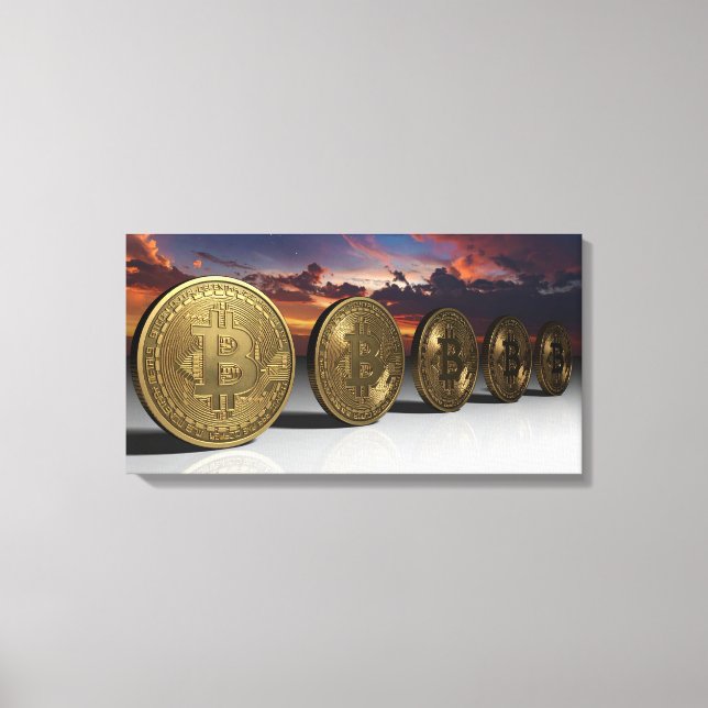 Toile Bitcoins (Recto)