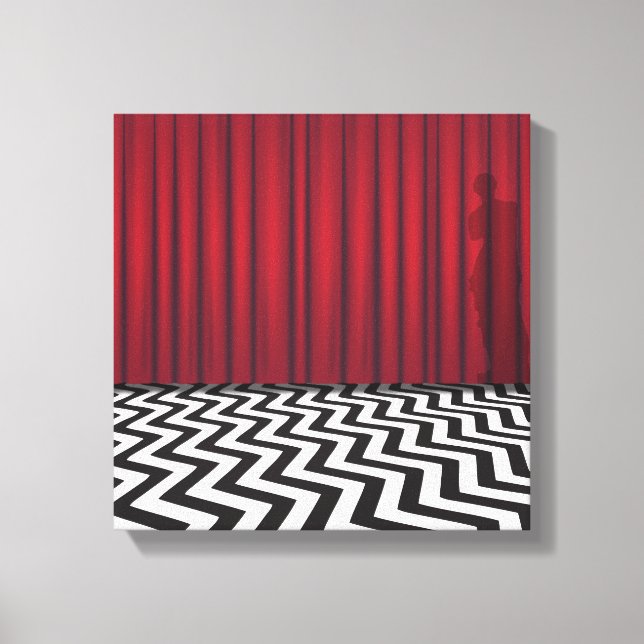 Toile Black Lodge Twin Peaks (Recto)