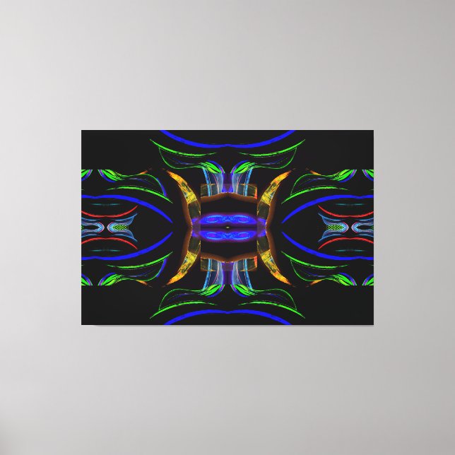Toile Black Modern Light Art Drama Complex 12 (Recto)