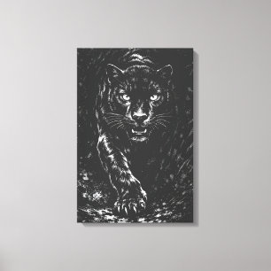 Toile Black Panther — par BurnsInHell