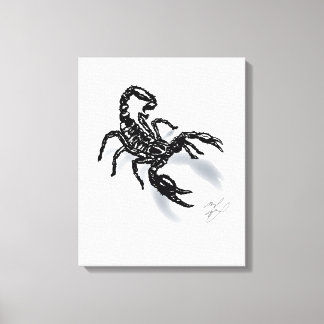 Toile Black Scorpion !