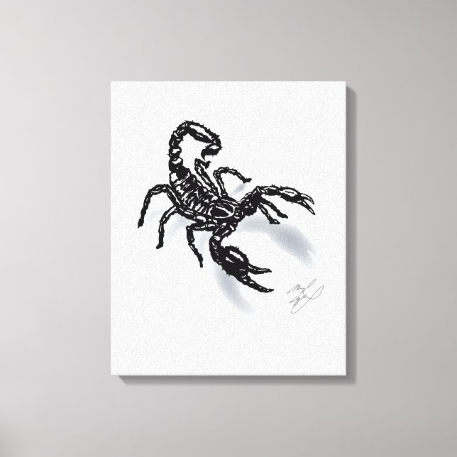 Toile Black Scorpion ! (Recto)