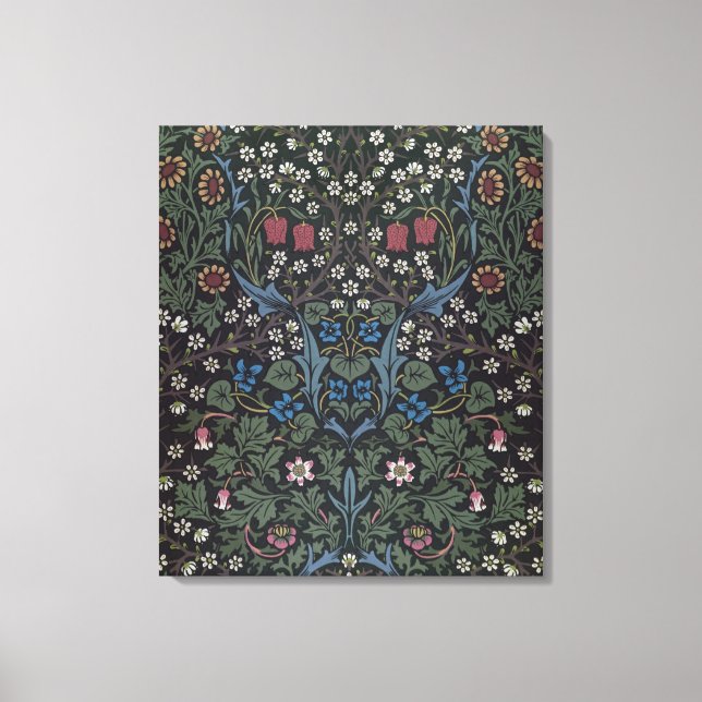 Toile 'Blackthorn' wallpaper design, 1892 (Recto)