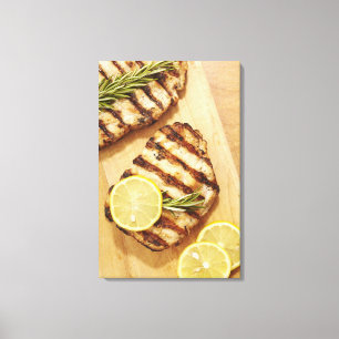 Toile Blancs de poulet grillés