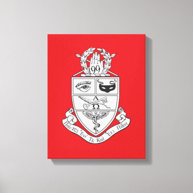Toile Blason de Kappa Psi (Recto)