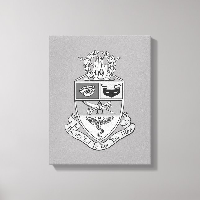 Toile Blason de Kappa Psi (Recto)