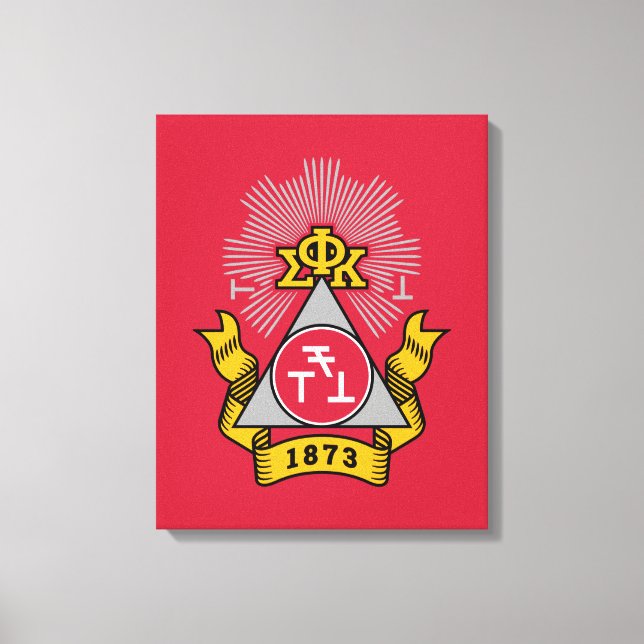 Toile Blason de Phi Sigma Kappa (Recto)