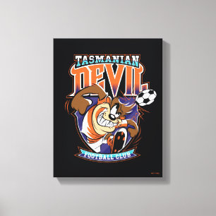 Toile Blason du Football Club du Diable de Tasmanie