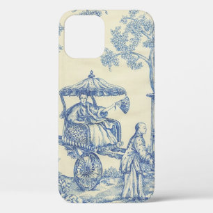 Toile - Bleu et blanc Coque-Mate coque iphone