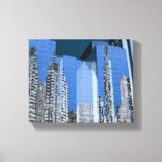 Toile Bleu urbain de Boston