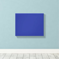 Toile bleue d'art mural | Décoration minimaliste m