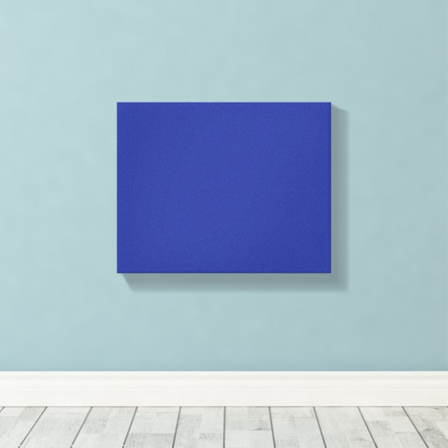 Toile bleue d'art mural | Décoration minimaliste m (Insitu (Plancher de Bois))