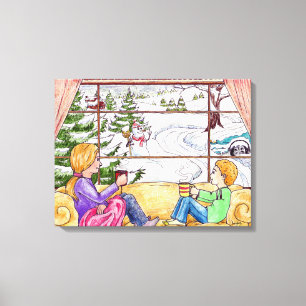 Toile Bliss d'hiver