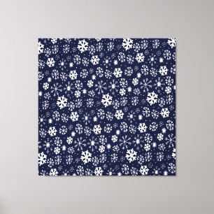 Toile Blizzard De Feu De Neige Dessiné À La Main Avec Bl