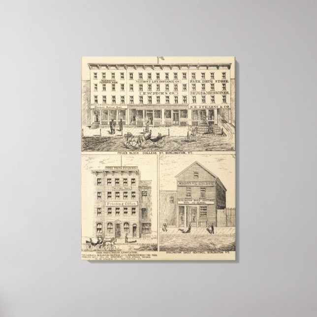Toile Bloc de Peck (Recto)