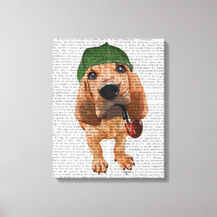 Toile Bloodhound Sherlock Holmes
