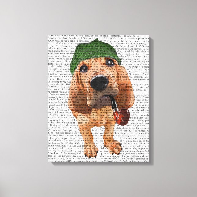 Toile Bloodhound Sherlock Holmes (Recto)