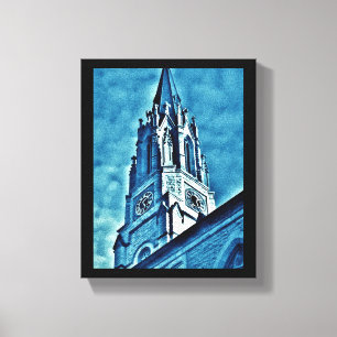 Toile Blue Steeple