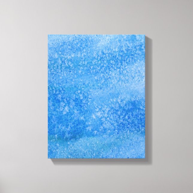 Toile Blue Watercolor (Recto)