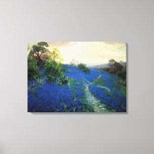 Toile Bluebonnet Field, tableau de Julian Onderdonk