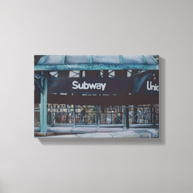 Toile Blues souterrains (Recto)