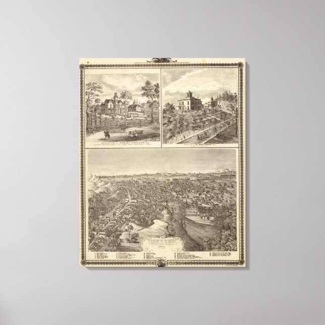 Toile Bluffs du Conseil (Recto)